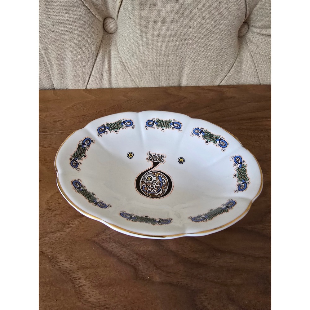 Royal Tara Galway Ireland Celtic knot porcelain dish - Picture 3 of 5